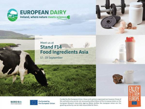 European Dairy Exports from Ireland to Asia Top EUR440 Million in 2024 as Ireland Launches EUR3.2 Million EU Campaign to Strengthen&nbsp;Partnerships